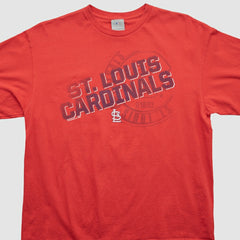 St. Louis Cardinals Genuine Merchandise 2000s T-shirt - Red - L by Fanatics Real Vintage T-shirts