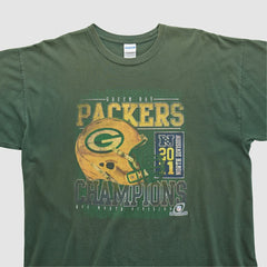 Green Bay Packers Gildan 2011 T-shirt Green Vintage
