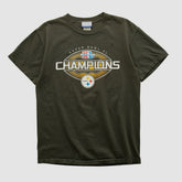 Pittsburgh Steelers Reebok 2006 T-shirt Charcoal Vintage