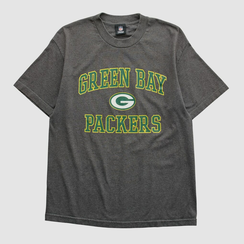 Green Bay Packers NFL 2010s T-shirt Dark Heather Gray Vintage