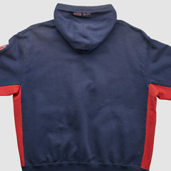 Boston Red Sox Majestic 2000s Hooded Pullover Sweatshirt - Navy - XL by Fanatics Real Vintage Pullover