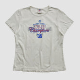 Super Bowl XLII NFL 2008 T-shirt White Vintage