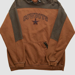 Dallas Cowboys Cowboys Authentic Apparel 2000s Hooded Pullover Sweatshirt Clay Vintage