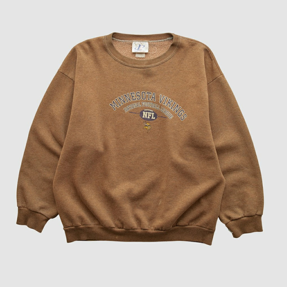 Minnesota Vikings Logo Athletic 2000s Pullover Sweatshirt Clay Vintage