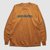 Chicago Bears Reebok 2000s Long Sleeve T-shirt Clay Vintage