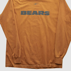 Chicago Bears Reebok 2000s Long Sleeve T-shirt Clay Vintage