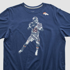 Denver Broncos 2010s T-shirt Navy Vintage