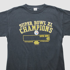 Pittsburgh Steelers 2006 T-shirt Black Vintage