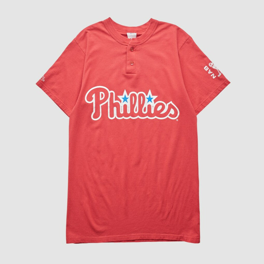 Philadelphia Phillies Majestic 2000s T-shirt - Red - S by Fanatics Real Vintage T-shirts