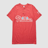 Philadelphia Phillies Majestic 2000s T-shirt - Red - S by Fanatics Real Vintage T-shirts