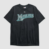 Miami Marlins Majestic 2000s T-shirt - Black - M by Fanatics Real Vintage T-shirts