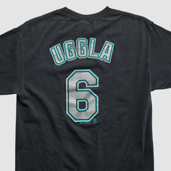 Miami Marlins Majestic 2000s T-shirt - Black - M by Fanatics Real Vintage T-shirts