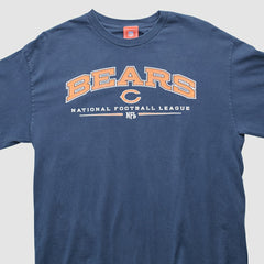 Chicago Bears NFL 2000s Long Sleeve T-shirt Navy Vintage