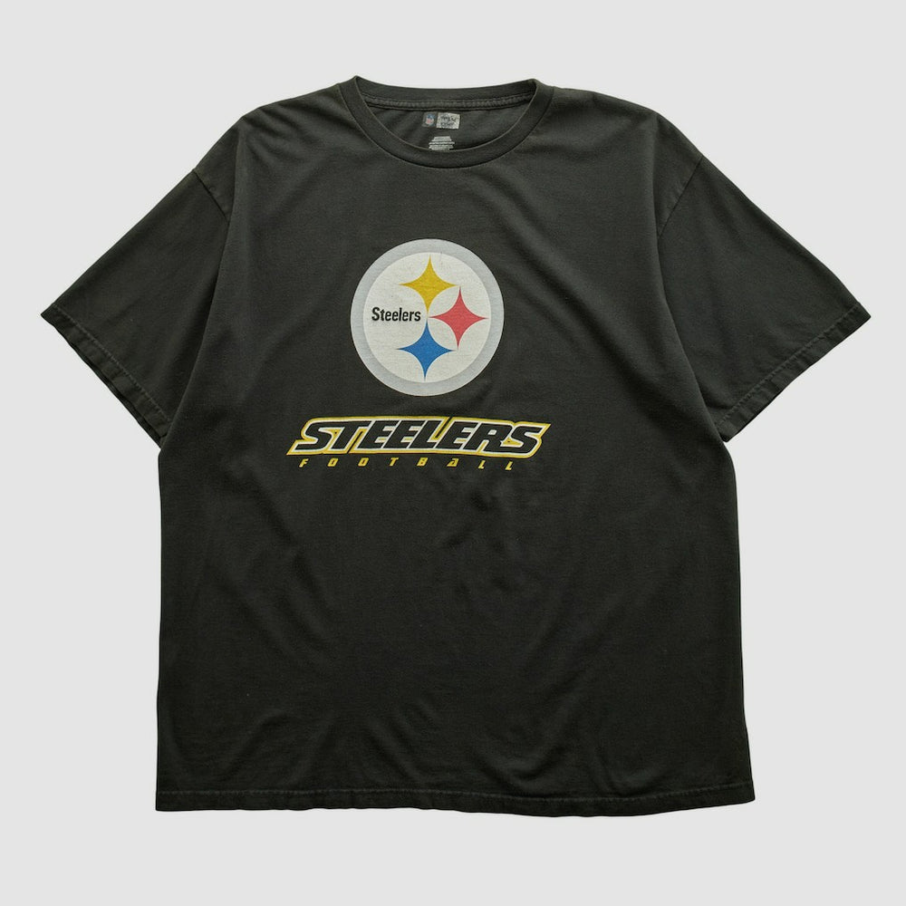 Pittsburgh Steelers NFL 2000s T-shirt Black Vintage
