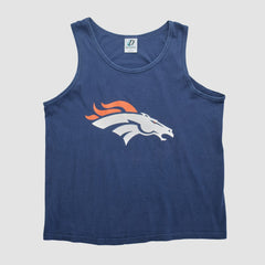 Denver Broncos Dynasty 90s Tank Navy Vintage