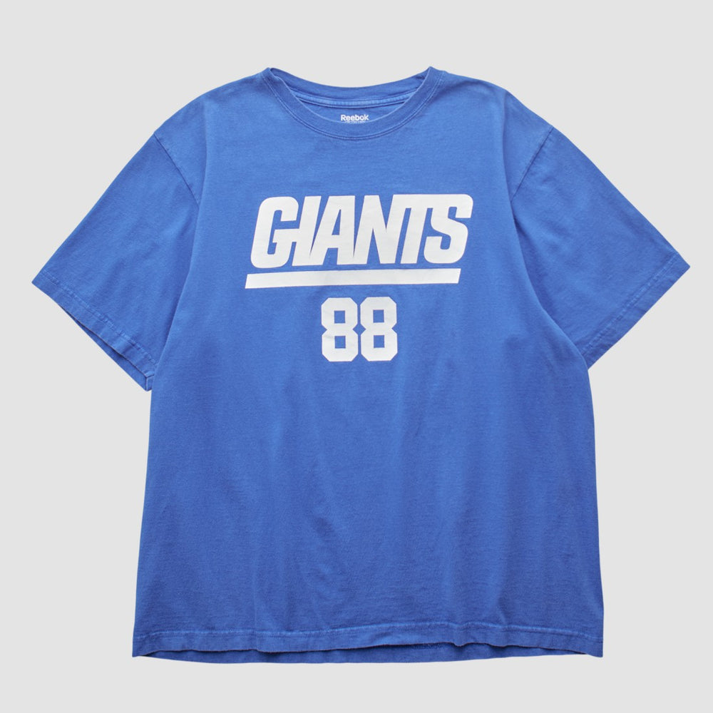 New York Giants Reebok 2000s T-shirt Blue Vintage