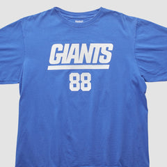 New York Giants Reebok 2000s T-shirt Blue Vintage