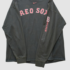 Boston Red Sox Nike 2000s Long Sleeve T-shirt - Black - M by Fanatics Real Vintage T-shirts