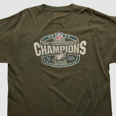NFC Conference Champs 2004 T-shirt Brown Vintage