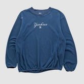 New York Yankees Lee Apparel 2000s Pullover Sweatshirt - Navy - XS by Fanatics Real Vintage Pullover