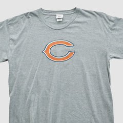 Chicago Bears NFL 2000s Long Sleeve T-shirt Heather Gray Vintage