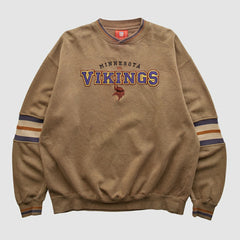 Minnesota Vikings NFL 2000s Pullover Sweatshirt Clay Vintage