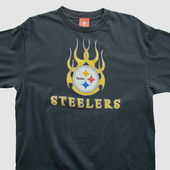 Pittsburgh Steelers NFL 2000s Long Sleeve T-shirt Black Vintage