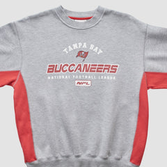 Tampa Bay Buccaneers NFL 2000s Pullover Sweatshirt Heather Gray Vintage