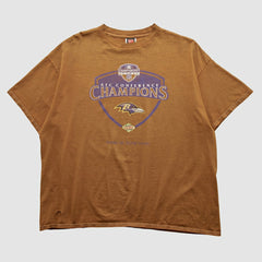 Baltimore Ravens 2001 T-shirt Clay Vintage