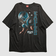 Philadelphia Eagles NFL 2000s T-shirt Black Vintage