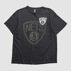 Brooklyn Nets UNK 2010s T-shirt Black Vintage