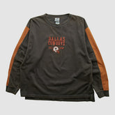 Dallas Cowboys Cowboys Authentic Apparel 2010s Long Sleeve T-shirt Black Vintage