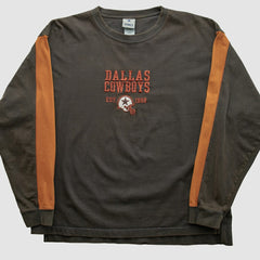 Dallas Cowboys Cowboys Authentic Apparel 2010s Long Sleeve T-shirt Black Vintage
