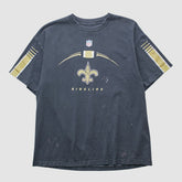 New Orleans Saints Reebok 2000s T-shirt Black Vintage