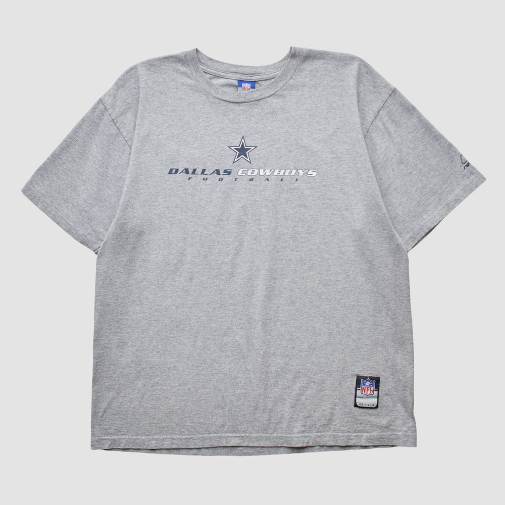 Dallas Cowboys Reebok 2000s T-shirt Heather Gray Vintage
