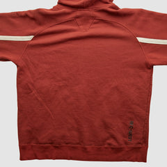 Kansas City Chiefs Reebok 2000s Hooded Pullover Sweatshirt Red Vintage