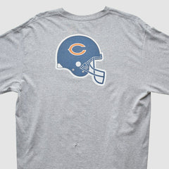 Chicago Bears Reebok 2000s Long Sleeve T-shirt Heather Gray Vintage