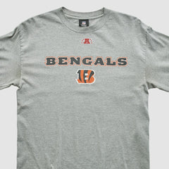 Cincinnati Bengals NFL 2010s Long Sleeve T-shirt Heather Gray Vintage