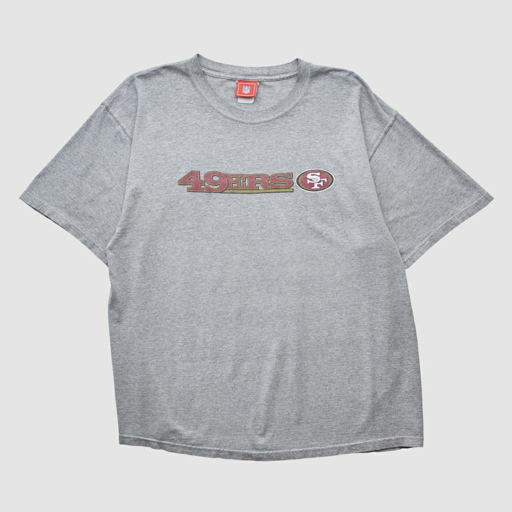 San Francisco 49ers NFL 2000s T-shirt Heather Gray Vintage