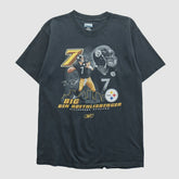 Ben Roethlisberger Reebok 2000s T-shirt Black Vintage