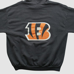 Cincinnati Bengals NFL 2000s Hooded Pullover Sweatshirt Black Vintage