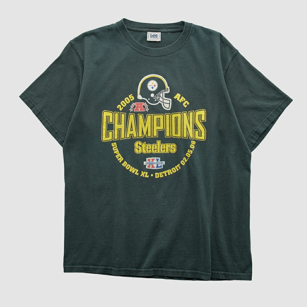 AFC Champions Lee Sport 2005 T-shirt Black Vintage