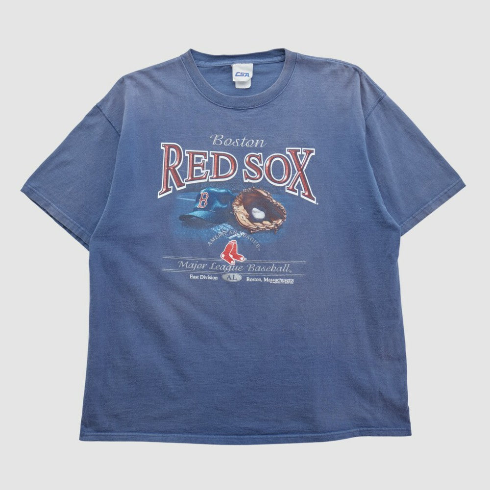 Boston Red Sox CSA 2005 T-shirt - Blue - 2XL by Fanatics Real Vintage T-shirts