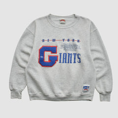 New York Giants Nutmeg Mills 90s Sweatshirt Heather Gray Vintage