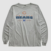 Chicago Bears 2010s Long Sleeve T-shirt Heather Gray Vintage