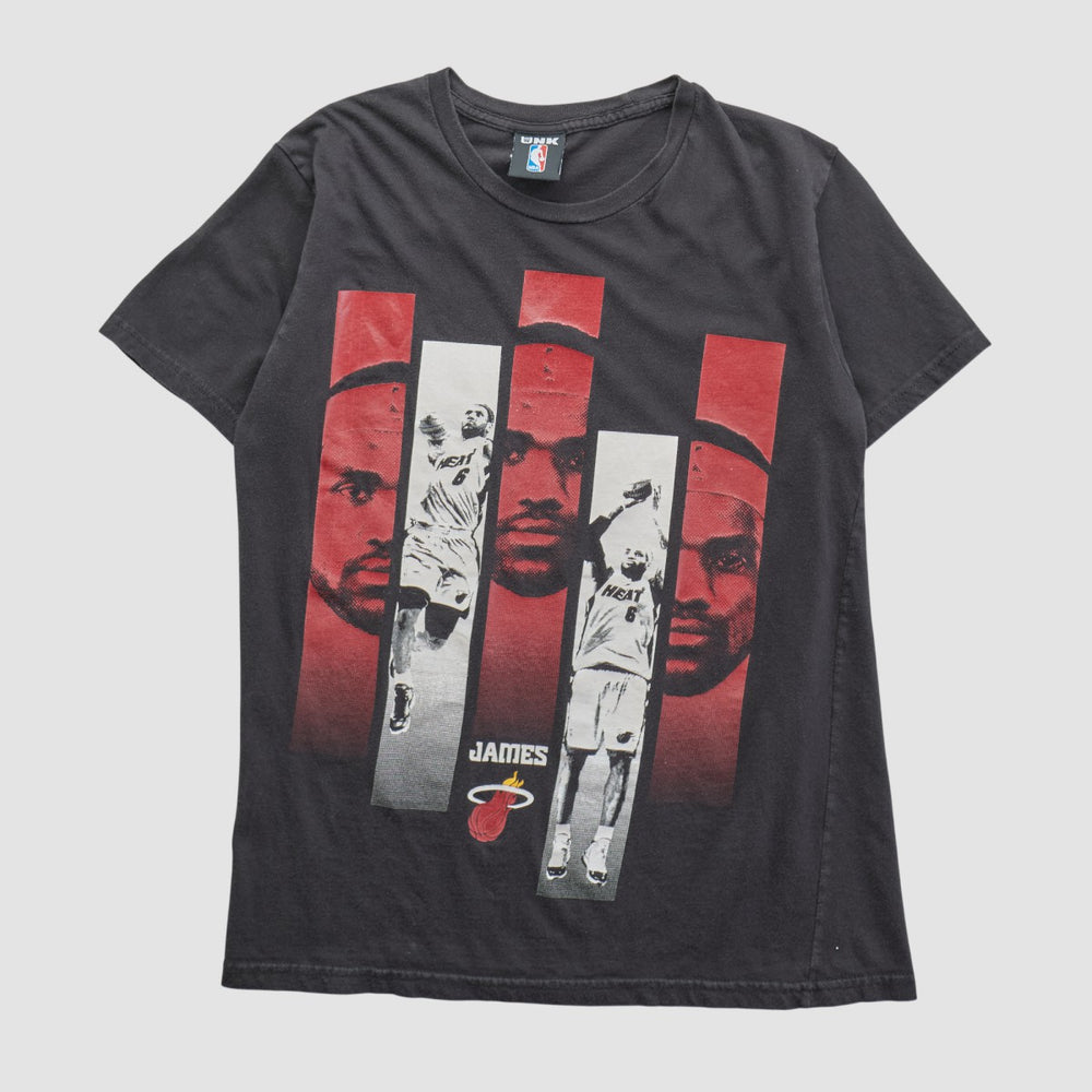 Miami Heat UNK 2010s T-shirt Black Vintage