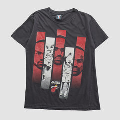 Miami Heat UNK 2010s T-shirt Black Vintage