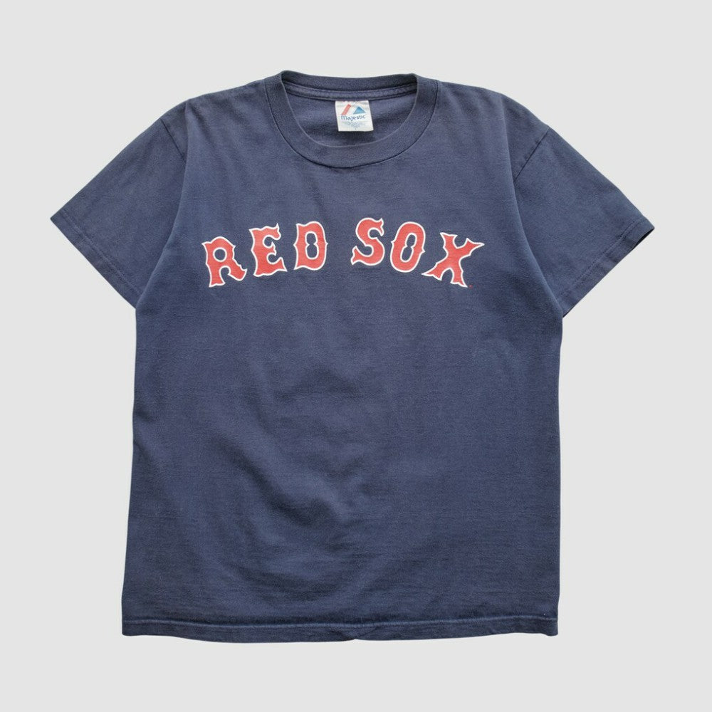Boston Red Sox Majestic 2000s T-shirt - Navy - XS by Fanatics Real Vintage T-shirts