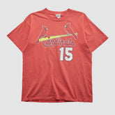 St. Louis Cardinals Majestic 2000s T-shirt - Red - S by Fanatics Real Vintage T-shirts