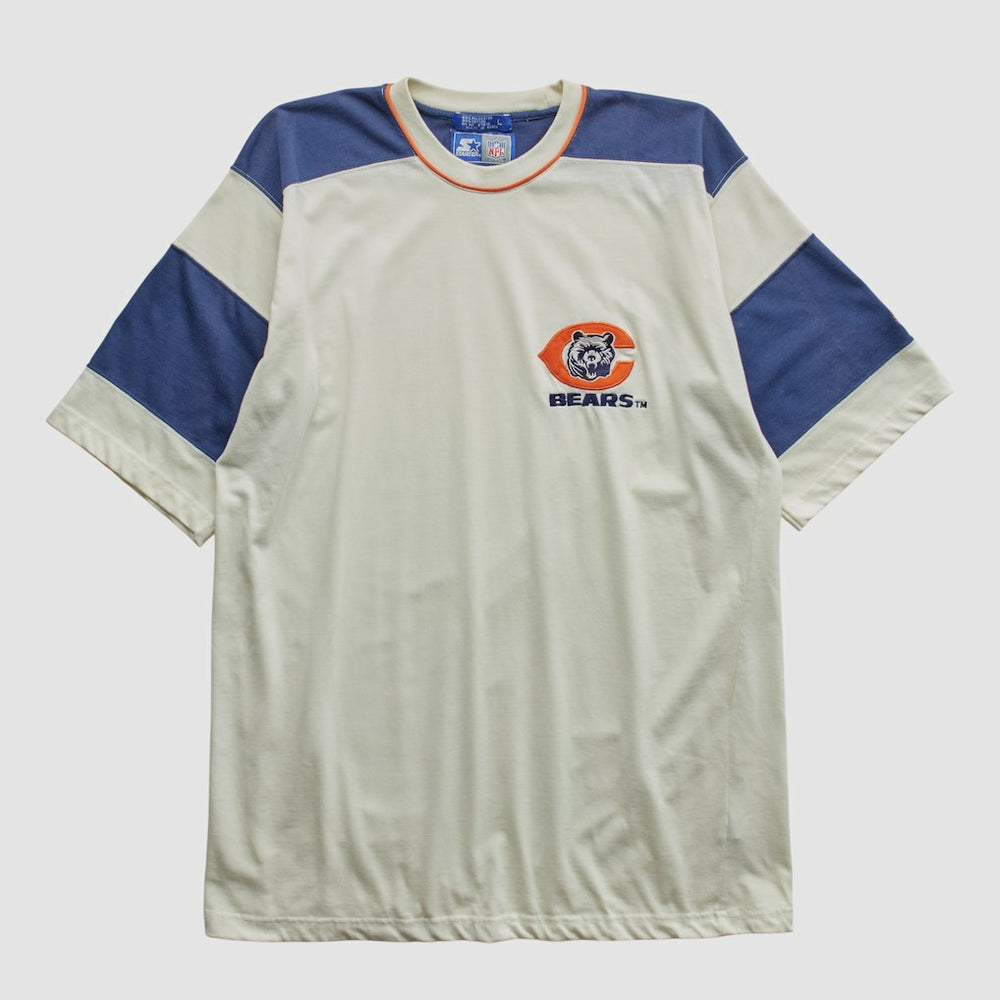 Chicago Bears Starter 90s T-shirt White Vintage